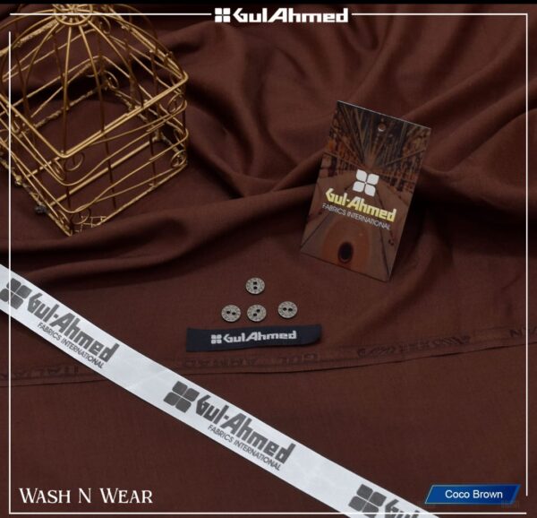Gul Ahmed Premium Unstitched Gents Eid Shalwar kameez - Image 10