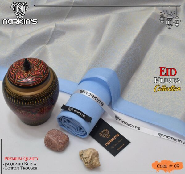 NARKIN’S Premium Unstitched Gents Kurta & Trouser - Image 14