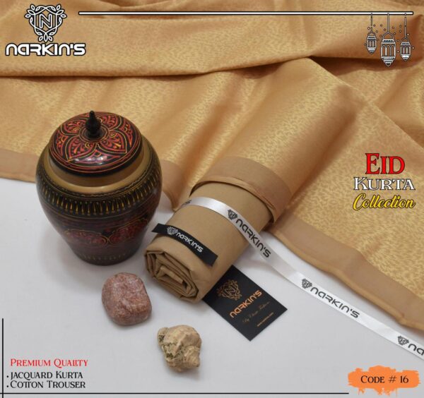 NARKIN’S Premium Unstitched Gents Kurta & Trouser - Image 17